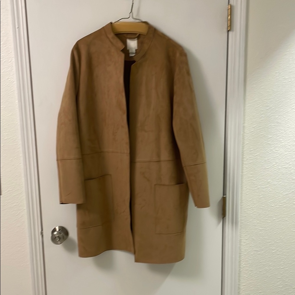 Faux suede women's Jacket